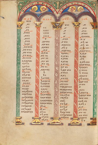 Canon Table Page by Unbekannt Unbekannt